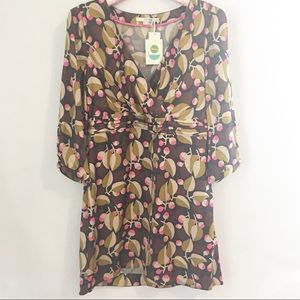Boden | Canterbury Retro Acorn Print Dress